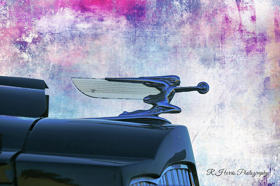 Abstract Hood Ornament Photograph by Randy Harris