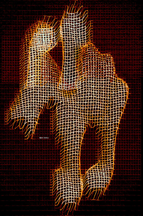 Abstract Horse Digital Art by Rafael Salazar