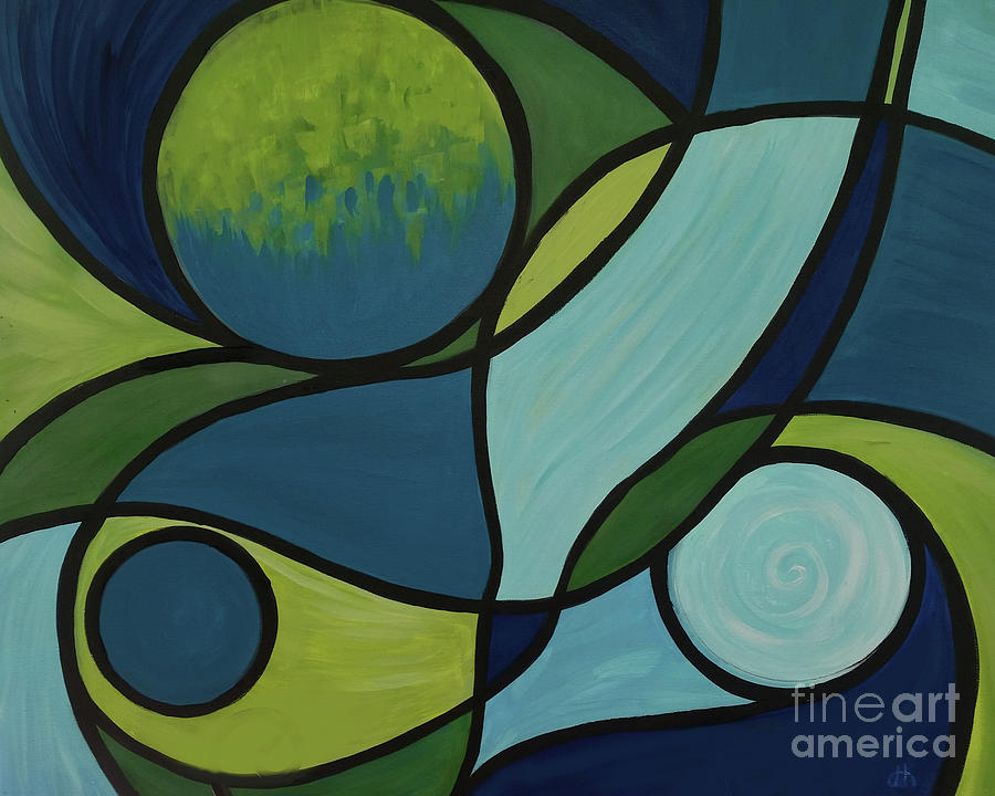 Abstract I Painting by Joyce Hayes