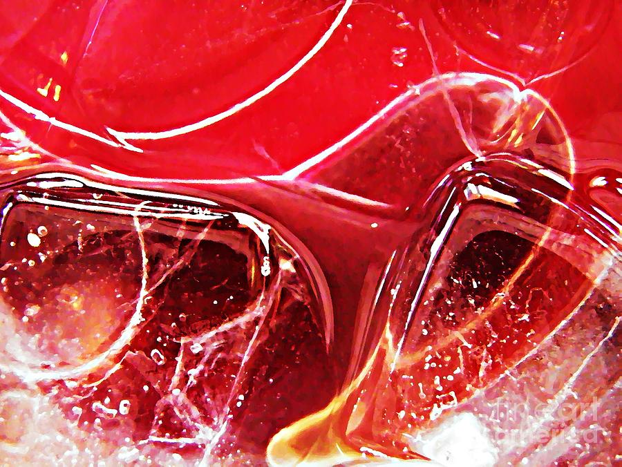 Abstract Ice 13 Photograph by Sarah Loft