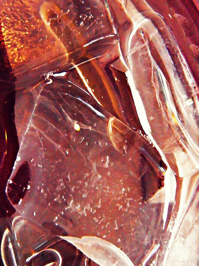 Abstract Ice 14 Photograph by Sarah Loft