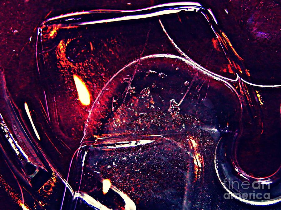 Abstract Ice 2 Photograph by Sarah Loft