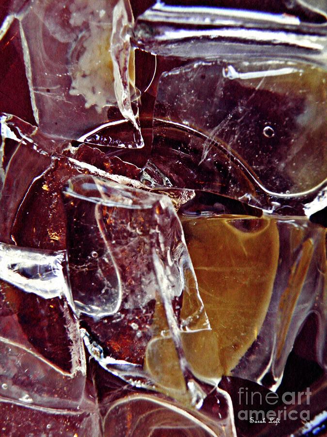Abstract Photograph - Abstract Ice 41 by Sarah Loft