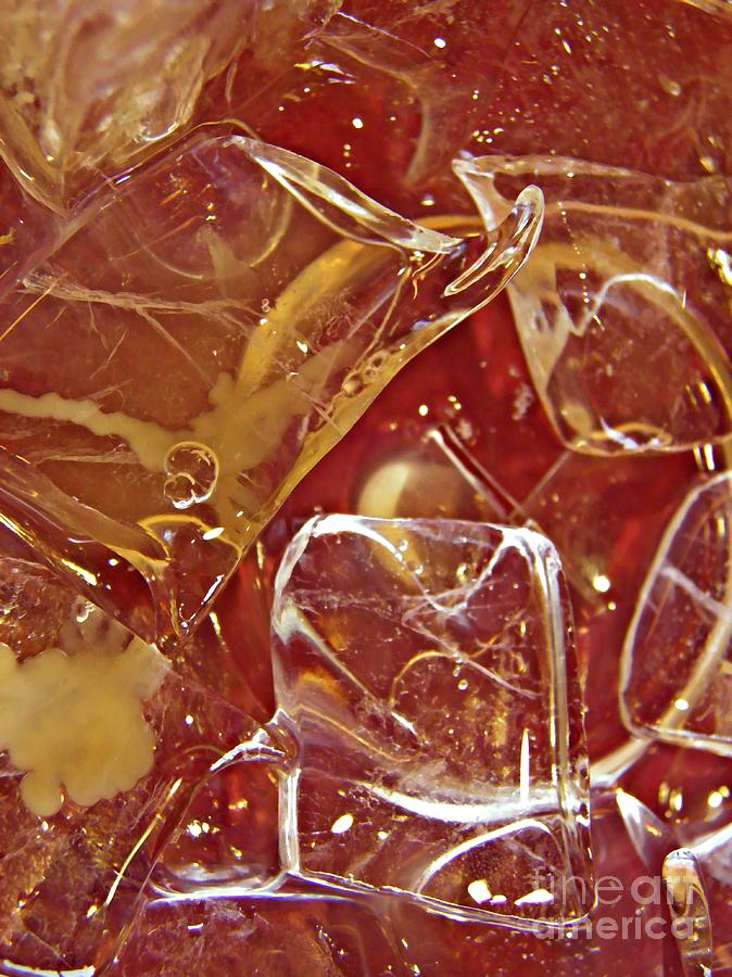 Abstract Ice 43 Photograph by Sarah Loft