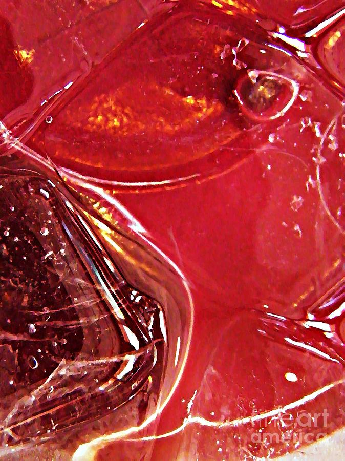 Abstract Ice 5 Photograph by Sarah Loft