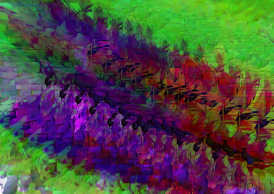 Abstract in Color 10 Digital Art by Cathy Anderson