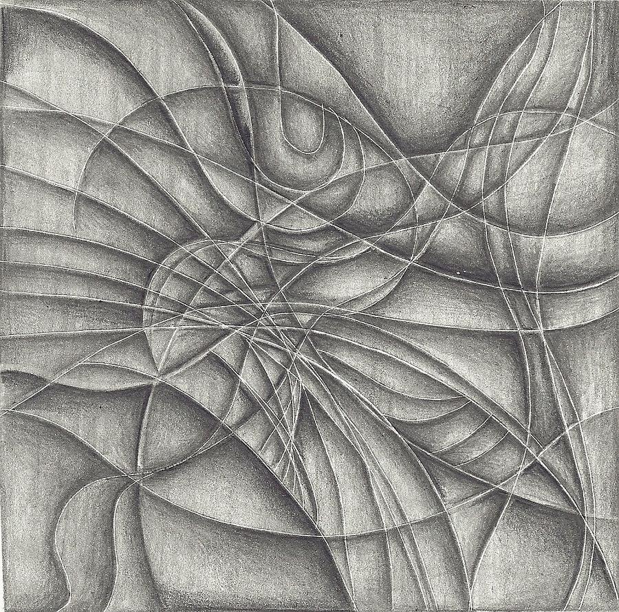 Abstract in Pencile Drawing by Karen Musick