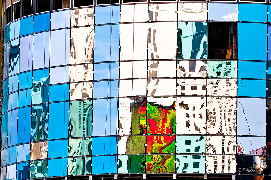 Abstract In The Windows Photograph by Christopher Holmes