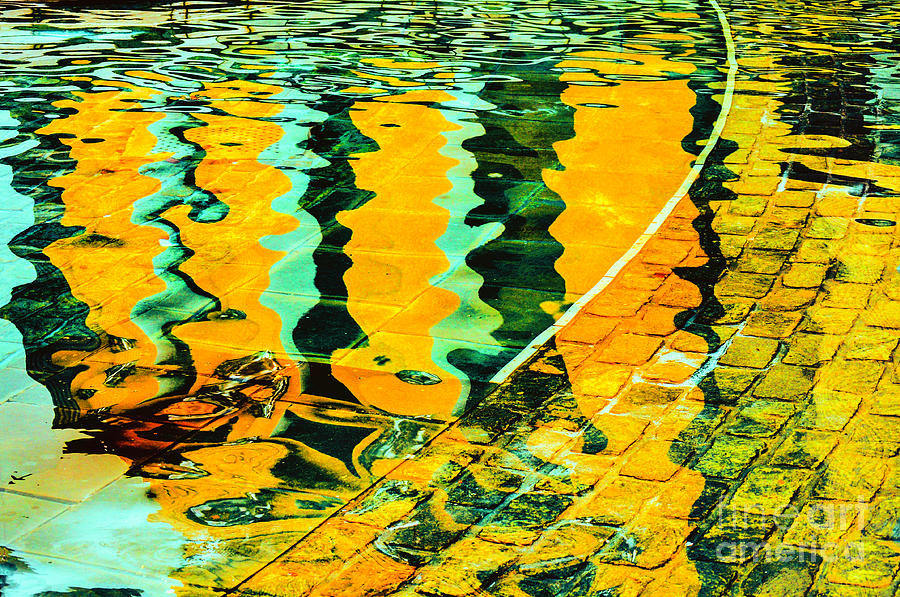 Abstract in Water Photograph by Frances Ann Hattier