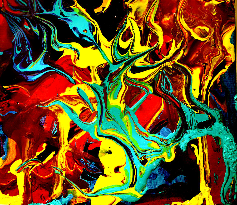 Abstract Jazz Painting