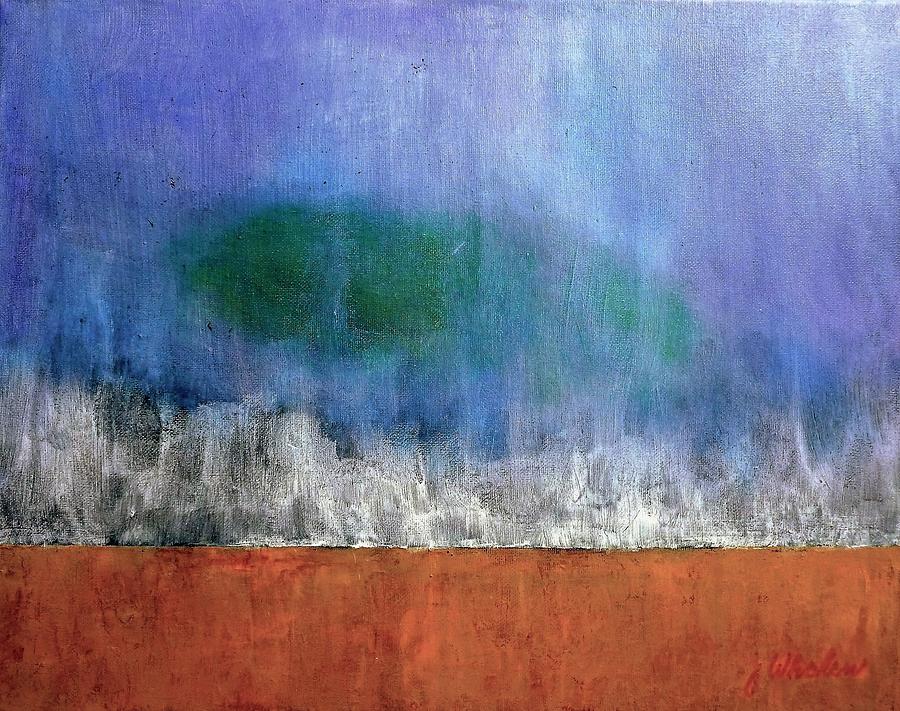 Abstract Landscape #313 Painting by Jim Whalen