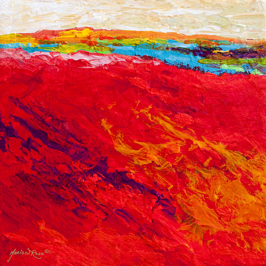 Abstract Landscape 4 Painting by Marion Rose