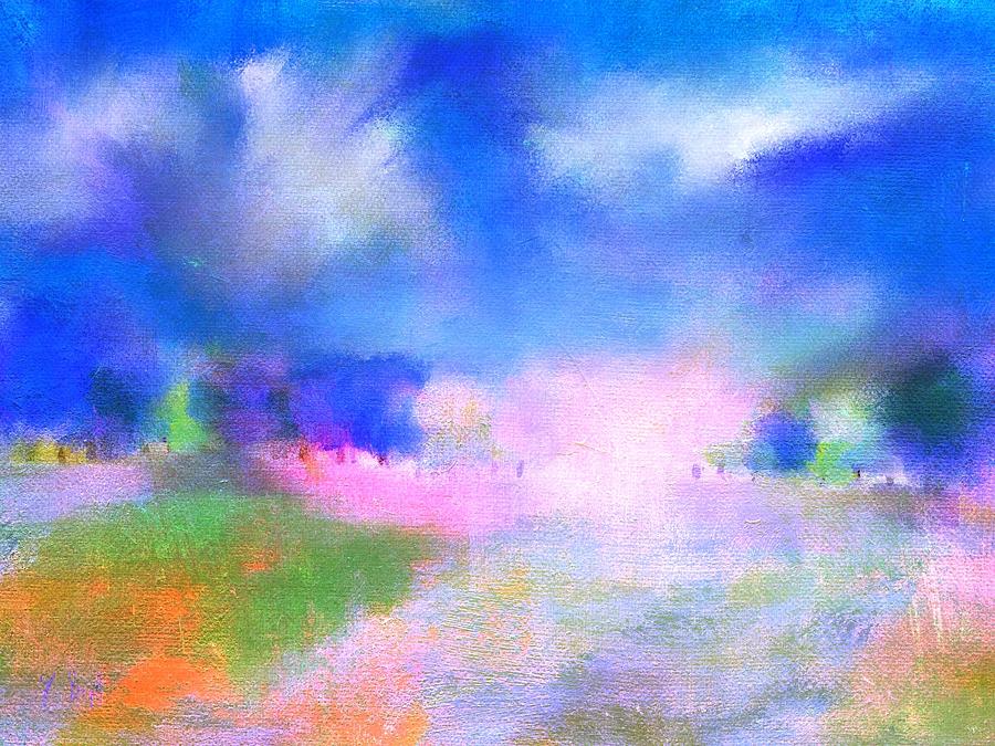 Abstract Landscape 6 Digital Art by Frank Bright