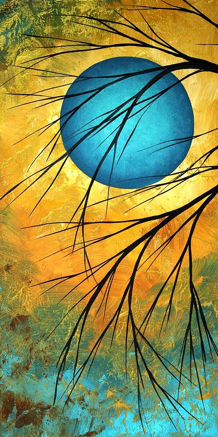 Abstract Painting - Abstract Landscape Art PASSING BEAUTY 1 of 5 by Megan Duncanson