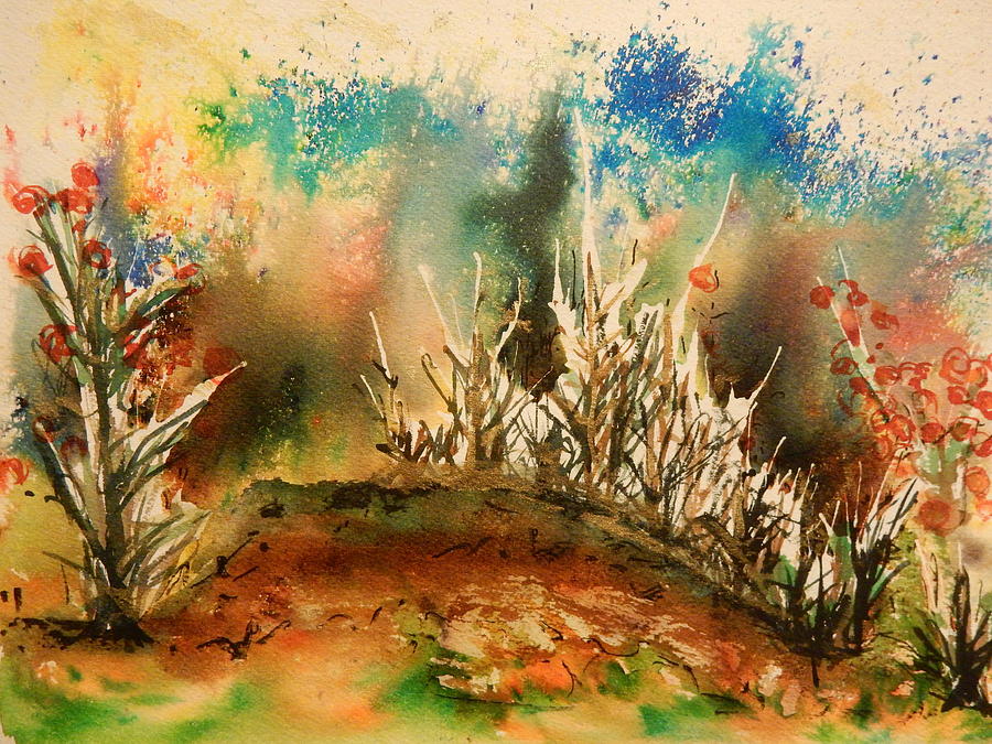Abstract Landscape Painting by Betty-Anne McDonald