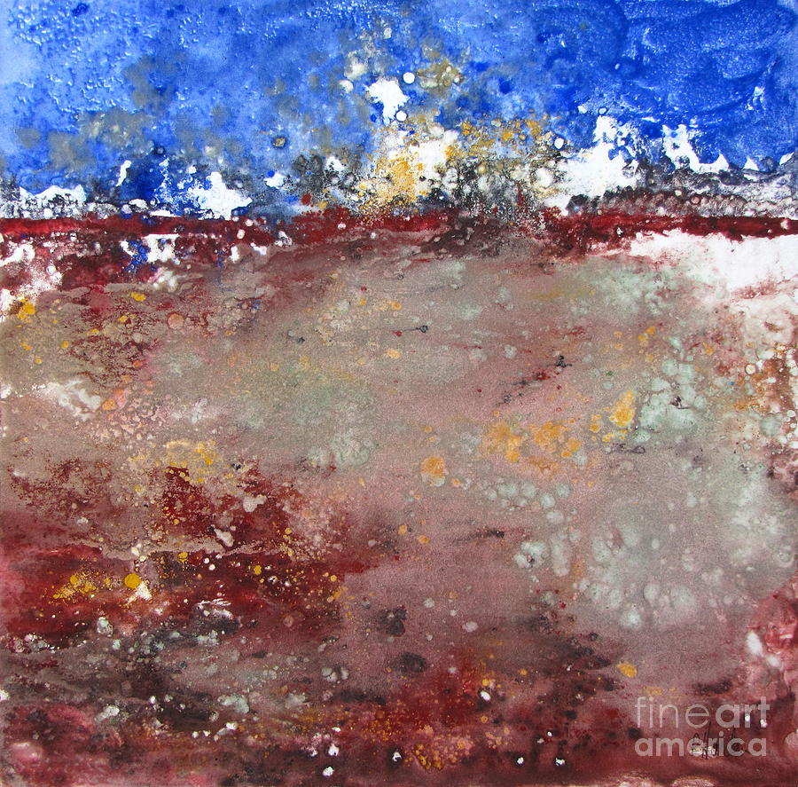 Abstract Landscape II Mixed Media by Pamela Iris Harden Fine Art America