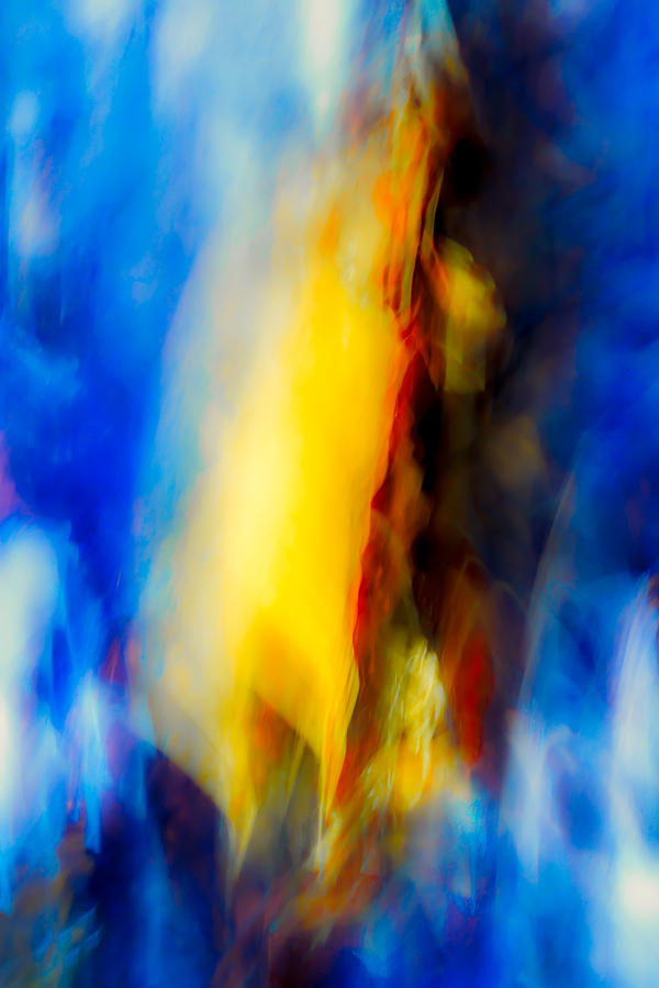 Abstract Photograph - Abstract Leaves by Mah FineArt
