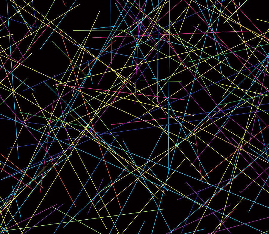 Abstract Lines 2 Digital Art by Dan Fear - Pixels