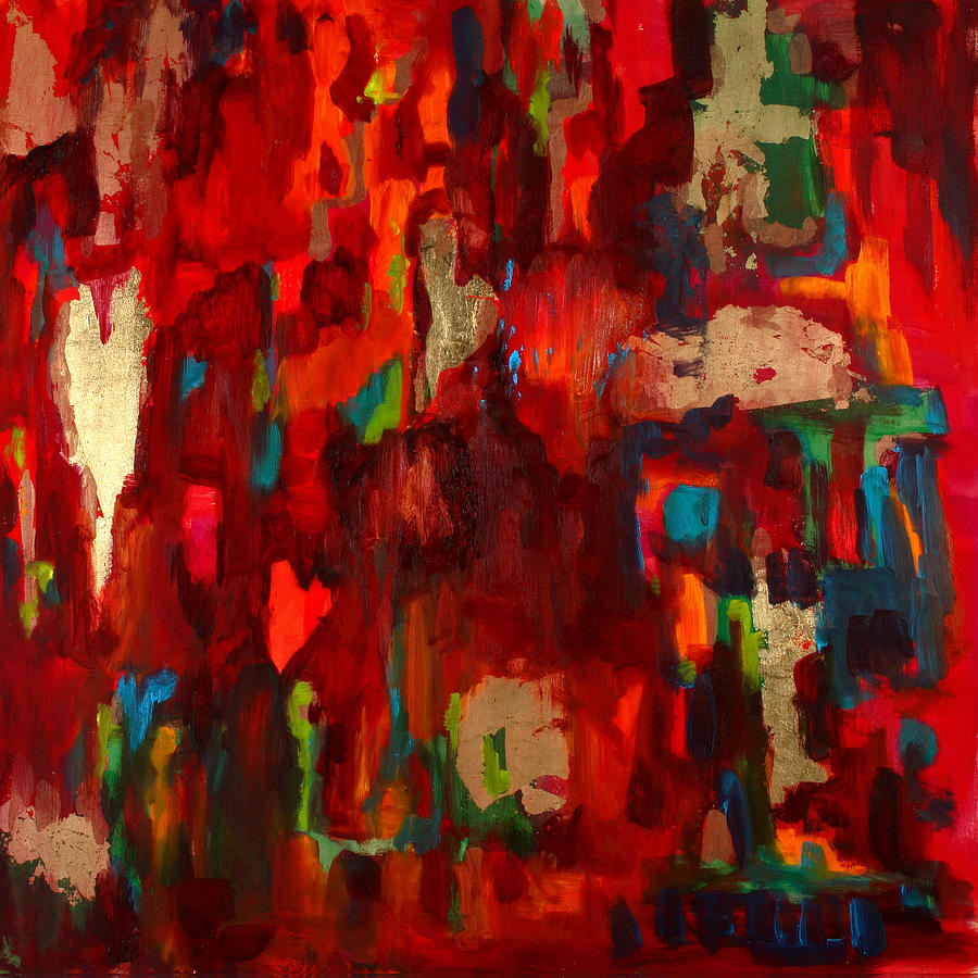 Abstract Painting - Abstract Love by Billie Colson