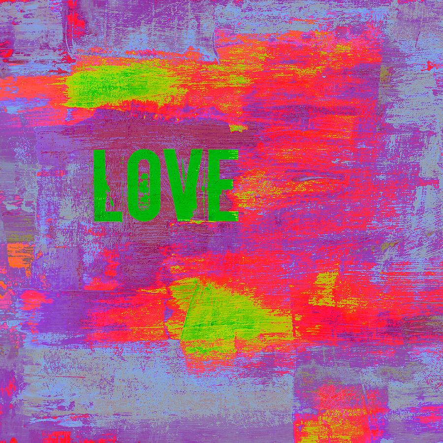 Abstract Love v3 Digital Art by Brandi Fitzgerald - Fine Art America