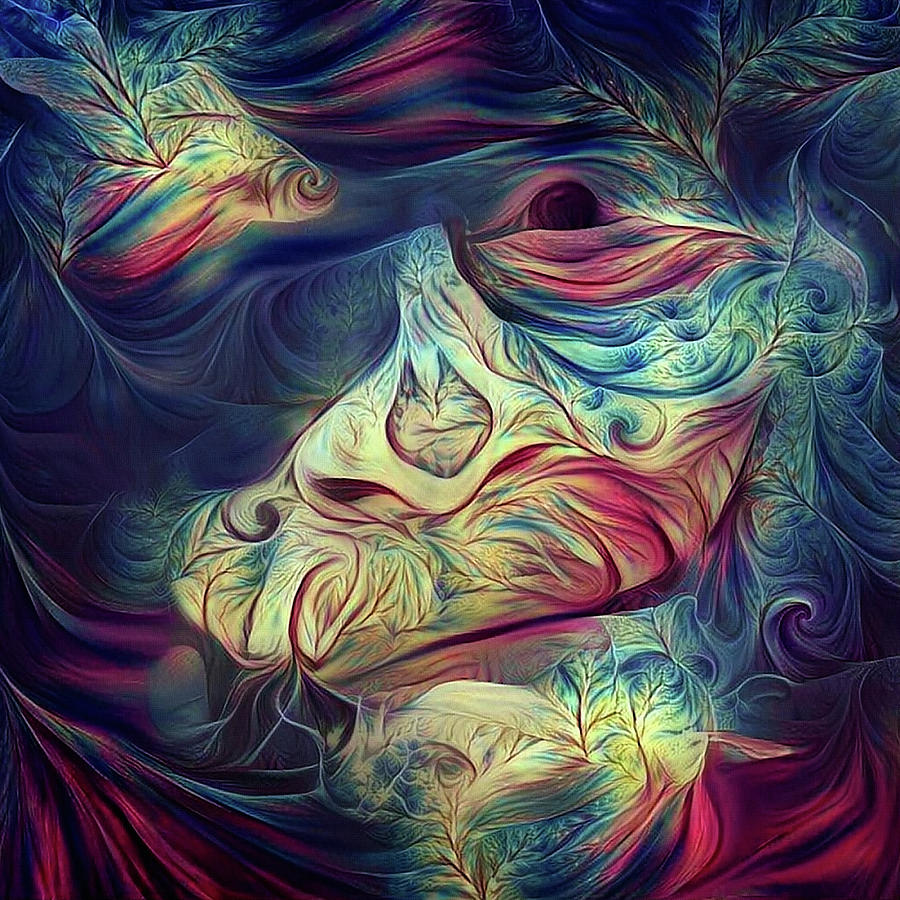 Abstract Man Face Digital Art by Bruce Rolff - Fine Art America
