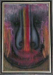 Abstract Painting - Abstract Mandolin by Michael Montgomery Abstract Painting - Abstract Mandolin by Michael Montgomery