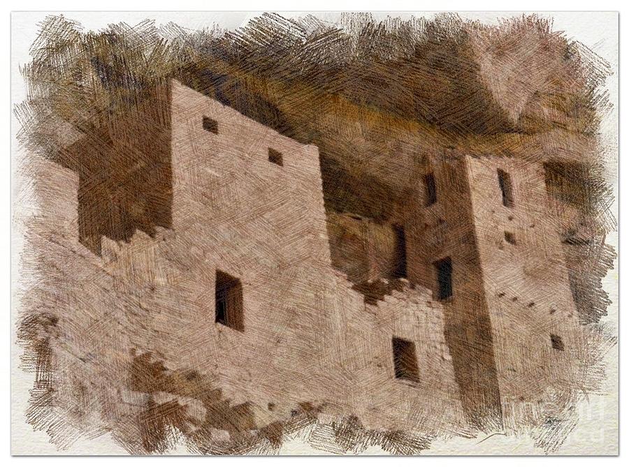 Abstract Mesa Verde Photograph by Debby Pueschel