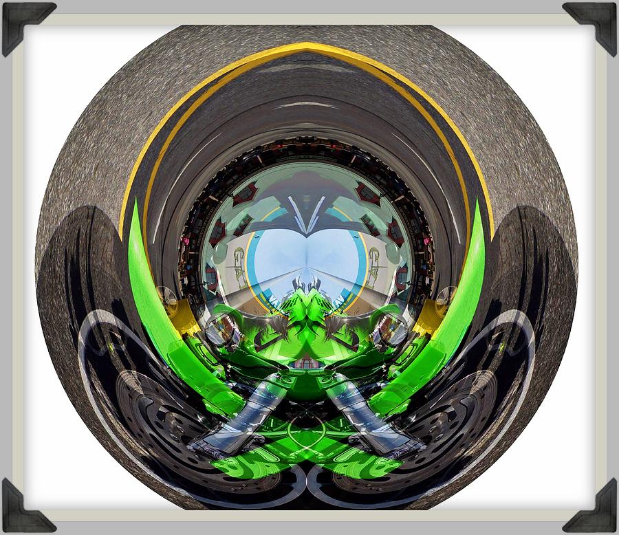 Abstract motorcycle Photograph by Karl Rose