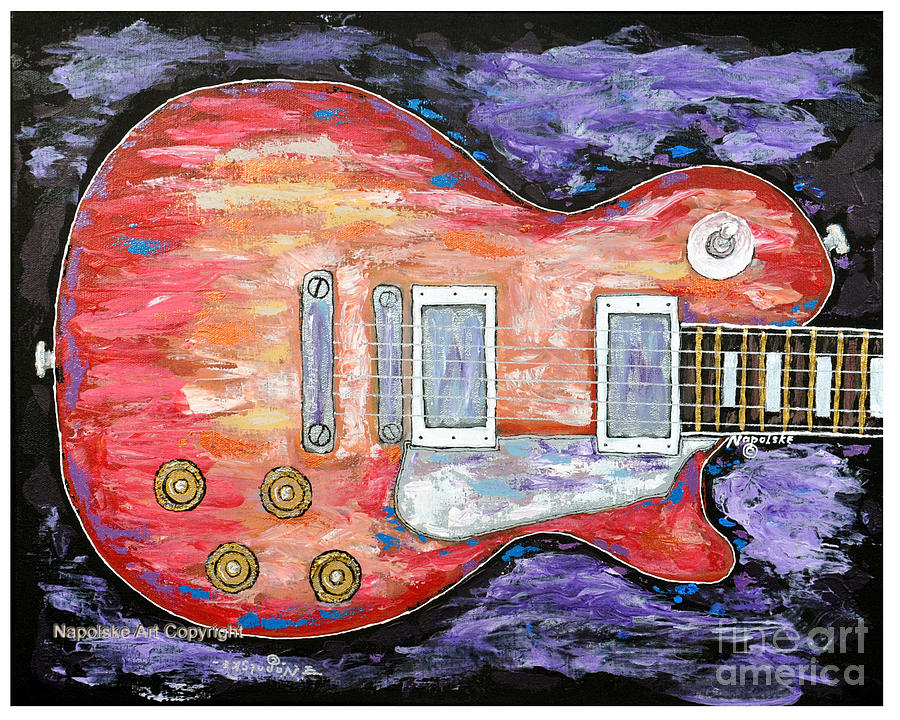 Abstract New LP Style Painting by Barney Napolske Abstract New LP Style Painting by Barney Napolske