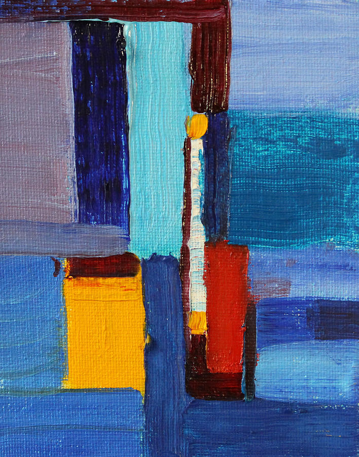 Abstract No 2 Painting by Nancy Merkle