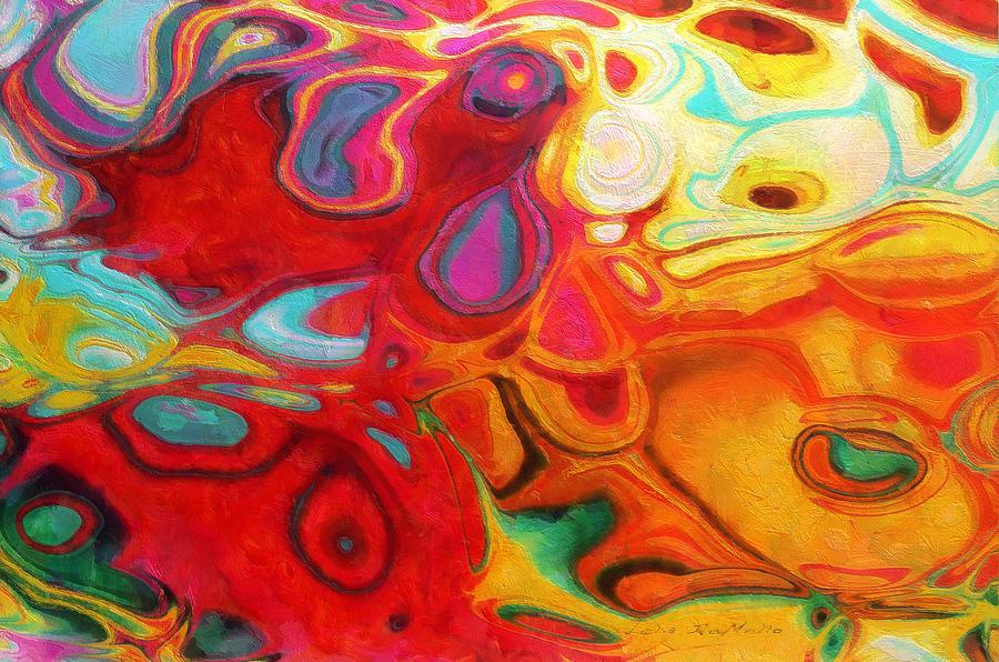 Abstract No. 20 Painting by Lelia DeMello