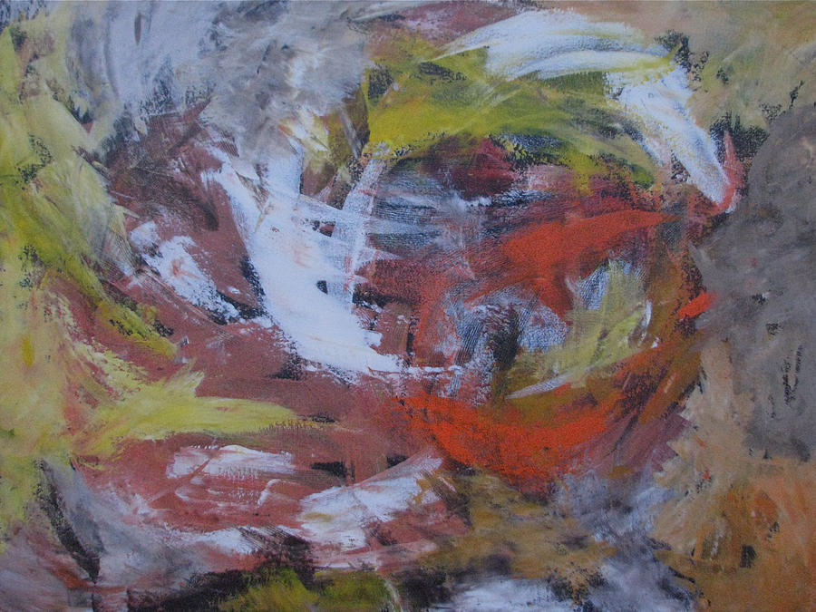 Abstract Painting - Abstract Number Six by Ingrid Russell