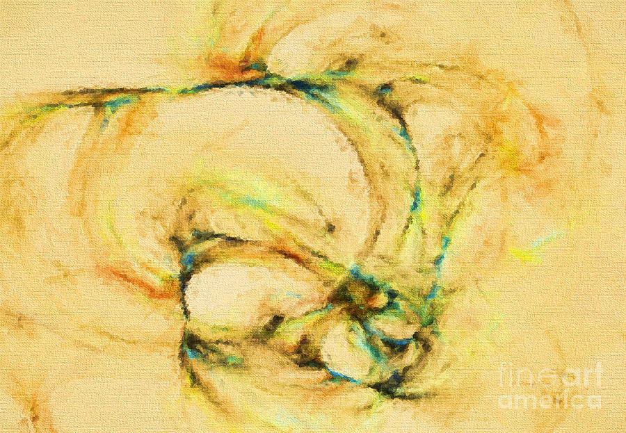 Abstract Painting - Abstract of Hope by Deborah Benoit