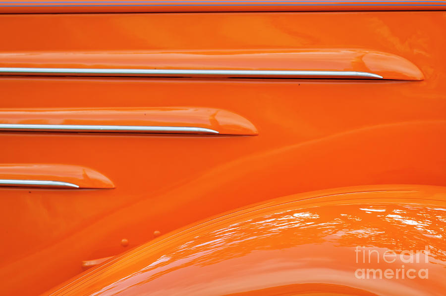 Abstract Orange 35 Photograph by Dennis Hedberg