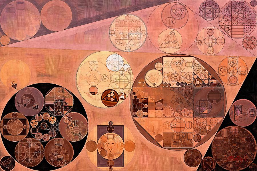 Abstract painting - Copper rust Digital Art by Vitaliy Gladkiy