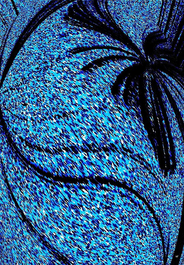 Abstract Palm Digital Art by Will Borden