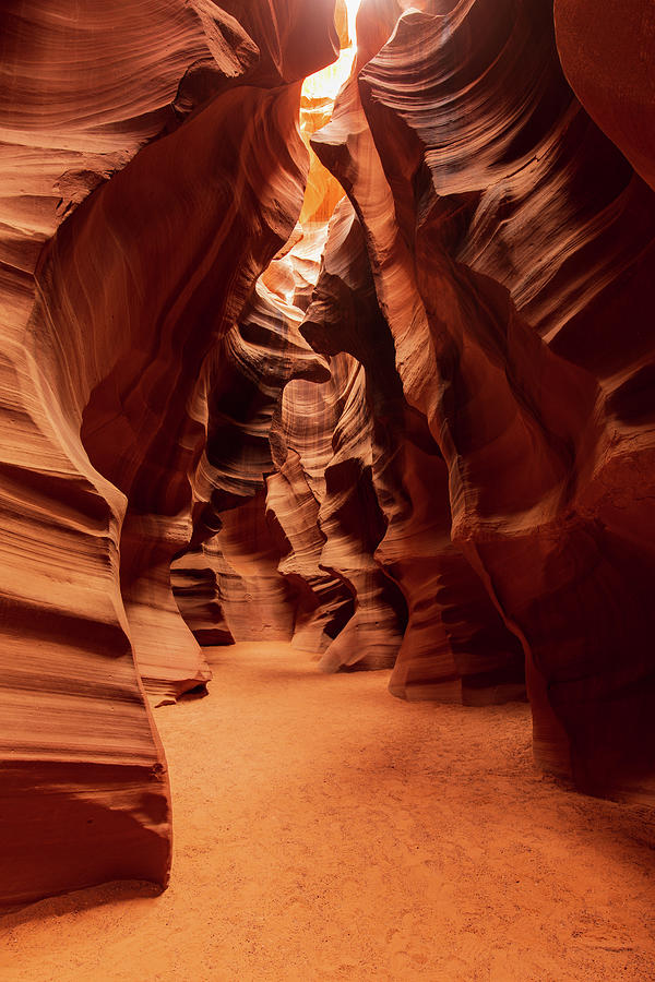 Abstract Pattern Formation of Light and Shadow in the Upper Antelope Canyon Photograph by Ami Parikh