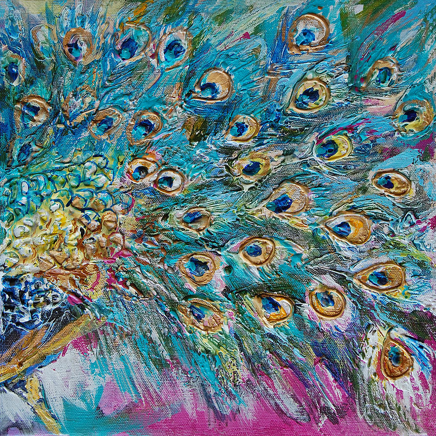 Abstract Peacock - Carinewbi