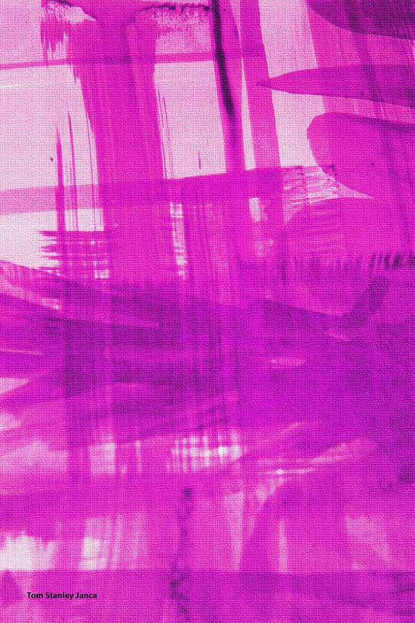 Abstract Pink And Purple Photograph by Tom Janca