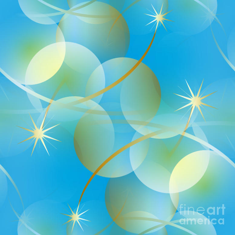 Abstract Planets And Stars 14 Digital Art By Anne Kitzman Fine Art America 