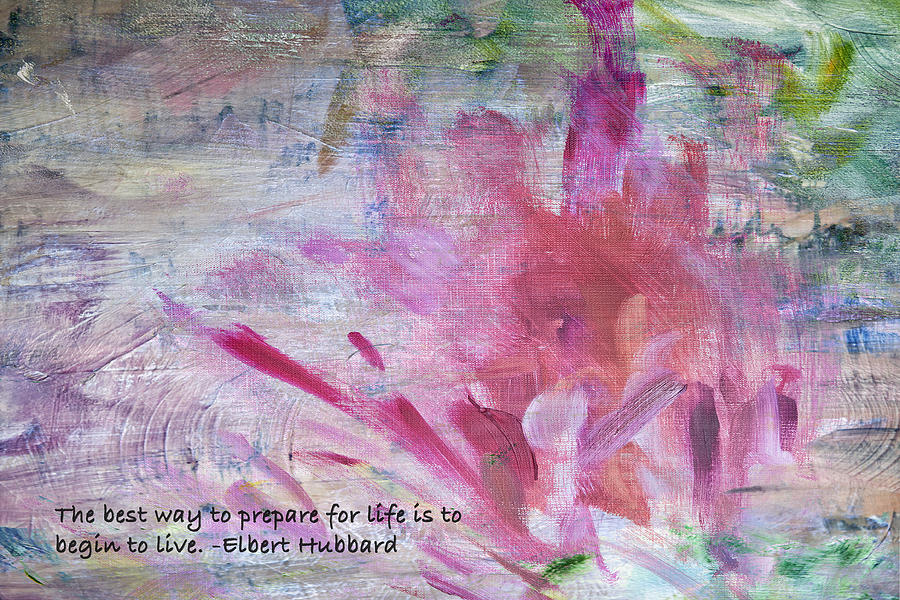 Famous Quotes Hubbard Digital Art by Patricia Lintner