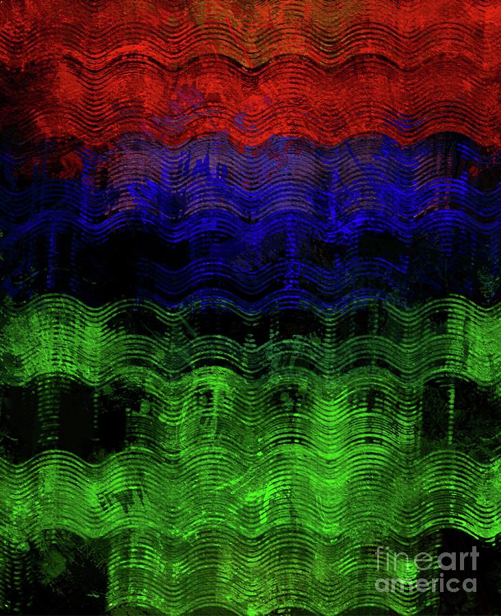 Abstract Rainbow Painting by Esoterica Art Agency