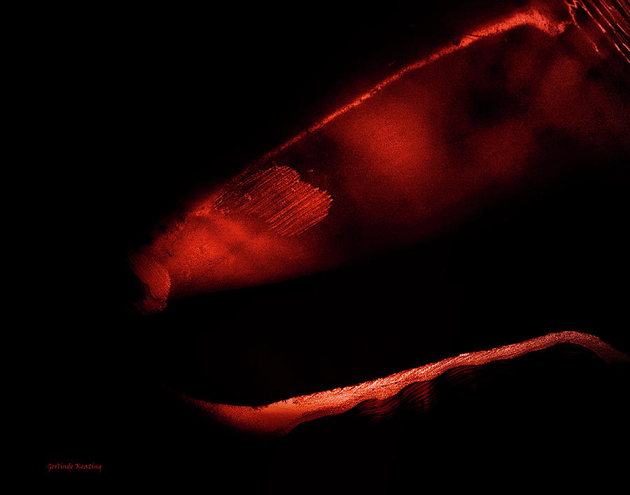 Abstract Red Photograph by Gerlinde Keating