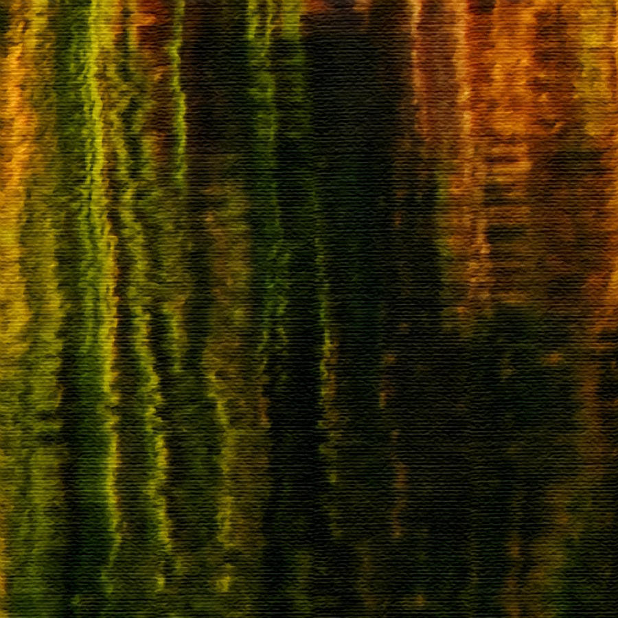 Abstract Reeds Triptych Bottom Photograph by Steven Sparks
