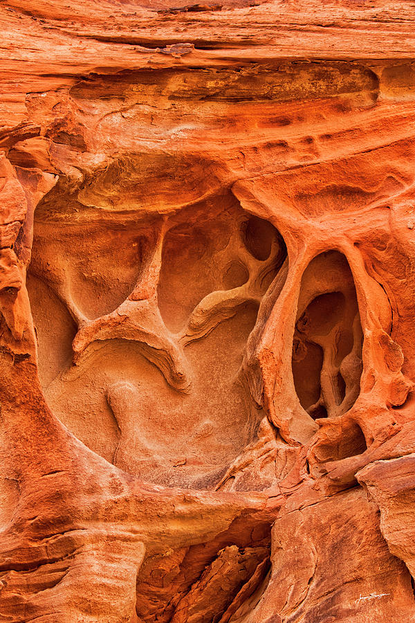 Abstract Rock Formations Photograph by Jurgen Lorenzen