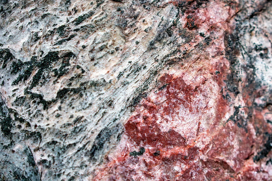 Marble Rock Abstract Photograph by Christina Rollo