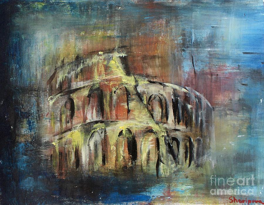 Abstract Rome Painting by Elmira Sharipova