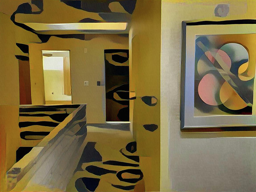 Abstract room Digital Art by Bruce Rolff