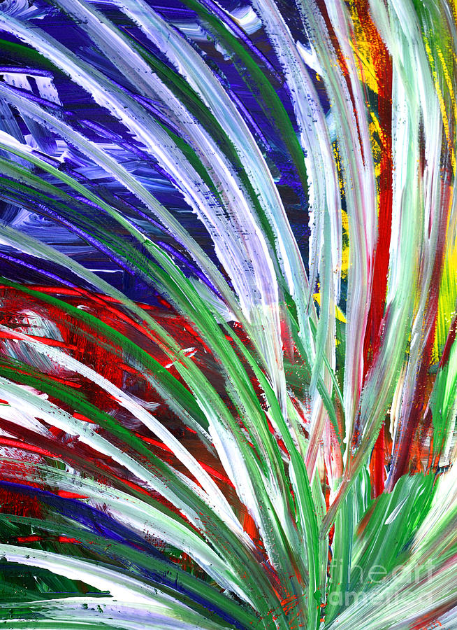 Abstract Series C1015BP Painting by Mas Art Studio