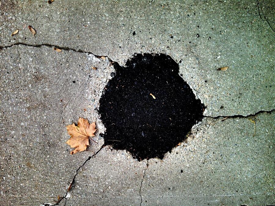 Abstract Sidewalk Photograph by Christopher Brown